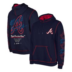 Пуловер с капюшоном New Era Atlanta Braves, нави