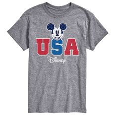 Мужская футболка с рисунком Микки Мауса Disney&apos;s США