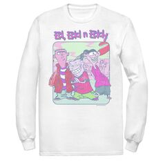 Мужская футболка Ed, Edd n Eddy с потертым плакатом Licensed Character