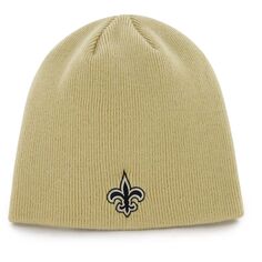 Мужская золотистая вязаная шапка с логотипом New Orleans Saints &apos;47 47 Brand