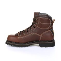 Georgia Boots Мужские рабочие ботинки Loggers на низком каблуке