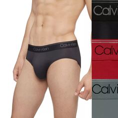 Мужские трусы Calvin Klein из эластичной микрофибры с низкой посадкой (3 шт.)