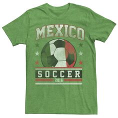 Мужская футболка с рисунком футбольного мяча Мексика Licensed Character