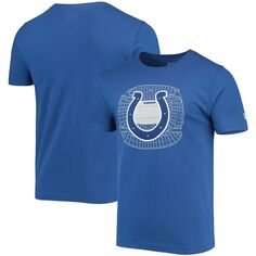 Мужская футболка New Era Royal Indianapolis Colts Stadium