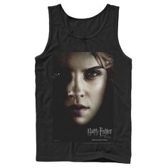 Мужская футболка на бретельках с рисунком Гарри Поттера «Дары смерти» Гермионы и персонажа Harry Potter