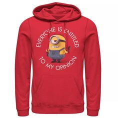 Мужской пуловер с капюшоном Despicable Me Minions Stuart&apos;s Opinion Licensed Character