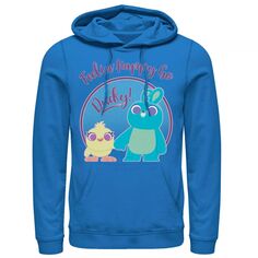 Мужской пуловер с капюшоном Disney/Pixar Ducky and Bunny Feeling Happy Go Ducky Disney / Pixar