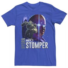 Мужская футболка с плакатом Marvel What If Hydrastomper и Watcher Licensed Character