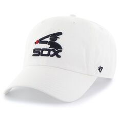 Мужская белая регулируемая шляпа &apos;47 Chicago White Sox 1976 с логотипом Cooperstown Collection