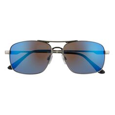 Мужские солнцезащитные очки Sonoma Goods For Life 59 мм в металлическом корпусе-навигаторе