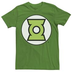 Мужская футболка с зеленым фонарем и логотипом DC Comics Licensed Character