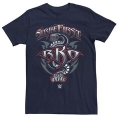 Мужская футболка WWE Strike First RKO Randy Orton со змеиным логотипом Licensed Character