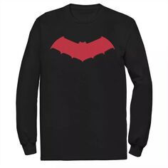 Мужская красная футболка с логотипом DC Comics Batman