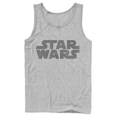 Мужская майка с простым винтажным логотипом «Звездные войны» Star Wars