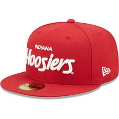 Мужские худи New Era Crimson Indiana Griswold 59FIFTY приталенная шляпа