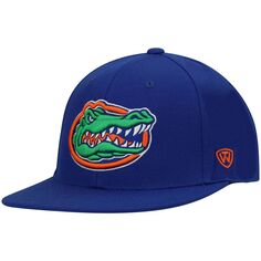 Мужская приталенная шляпа цвета Top of the World Royal Florida Gators Team
