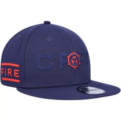 Мужская темно-синяя кепка New Era Chicago Fire Kick Off 9FIFTY Snapback