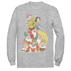 Мужская футболка Disney Snow White Seven Dwarfs Stack