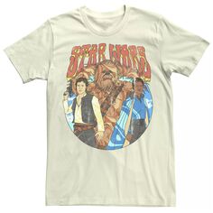 Мужская футболка с психоделическим рисунком «Звездные войны: Хан Соло и экипаж» Star Wars