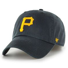 Мужская черная приталенная шляпа с логотипом франшизы Pittsburgh Pirates &apos;47