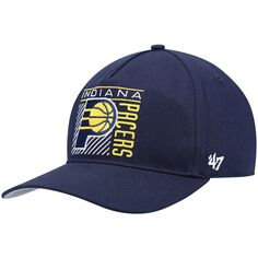 Мужская темно-синяя кепка Indiana Pacers Reflex Hitch &apos;47 Snapback