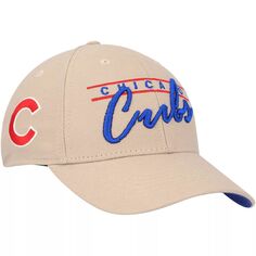 Мужская регулируемая кепка цвета хаки Chicago Cubs Atwood MVP &apos;47
