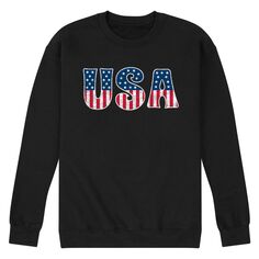 Мужской флисовый пуловер с рисунком США Licensed Character