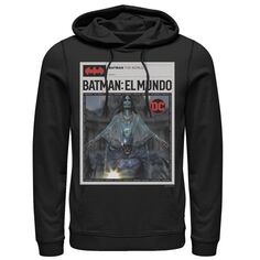 Мужская толстовка с капюшоном и плакатом «Бэтмен The World Mexicao News» Licensed Character