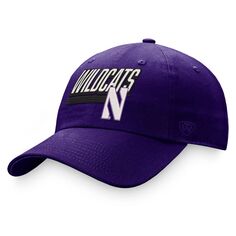 Мужская регулируемая шляпа Top of the World фиолетового цвета Northwestern Wildcats Slice