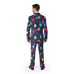 Мужской комплект костюма и галстука Suitmeister Confetti Balloons