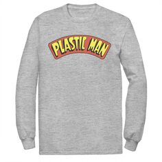 Мужская футболка с плакатом и логотипом DC Comics из пластика с текстом