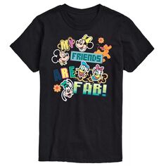 Мужская футболка Disney&apos;s Friends с графическим рисунком Licensed Character