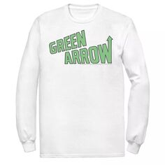 Мужская футболка DC Comics The Green Arrow с текстовым плакатом