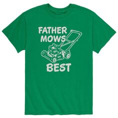 Мужская футболка «Папа и отец» косит лучшую футболку Licensed Character