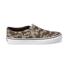 Мужские камуфляжные туфли Vans Asher