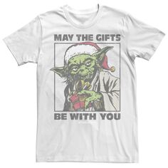 Мужская рождественская футболка «Звездные войны» в подарок с пожеланиями Licensed Character