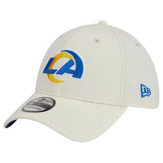Мужская кремовая кепка New Era Los Angeles Rams Classic 39THIRTY Flex Hat