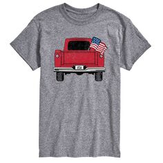 Мужская футболка с рисунком грузовика США Licensed Character