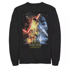Мужской свитшот с разделенным плакатом «Звездные войны» Star Wars