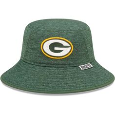 Мужская панама New Era Heather Green Green Bay Packers