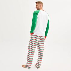 Мужские пижамные комплекты Jammies For Your Families Papa Elf Top &amp; Bottoms от Cuddl Duds