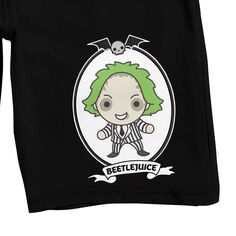 Мужские шорты для сна Beetlejuice Kawaii Licensed Character