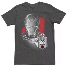 Мужская футболка с надписью «Marvel Avengers Endgame Iron Man» Licensed Character