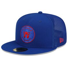Мужская облегающая кепка New Era Royal Chicago Cubs 2022 59FIFTY