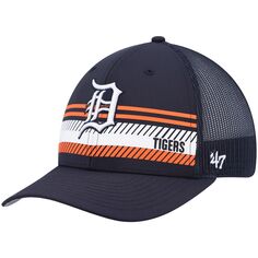 Мужская темно-синяя кепка &apos;47 Detroit Tigers Cumberland Trucker Snapback