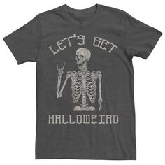 Мужская футболка с надписью Halloweird Humor Licensed Character