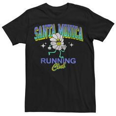 Мужская футболка для бега Santa Monica Running Club Licensed Character