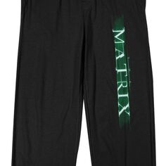 Мужские брюки для сна с логотипом The Matrix Licensed Character