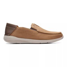 Мужские кожаные лоферы Clarks Gorwin Step