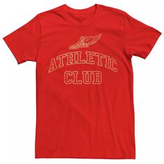 Мужская футболка с надписью Athletic Club Licensed Character